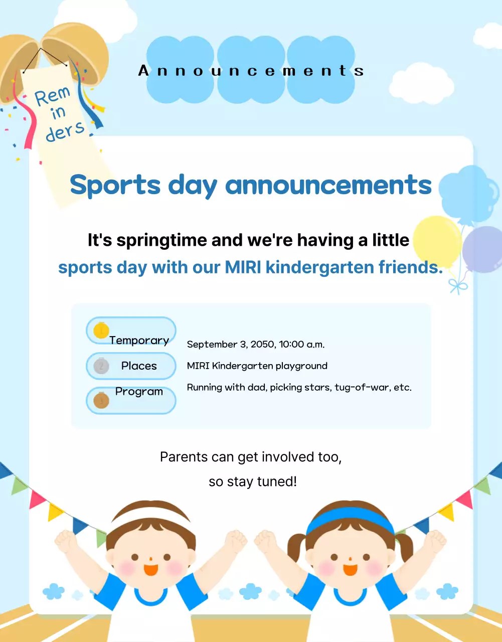 Guia de formação azul claro