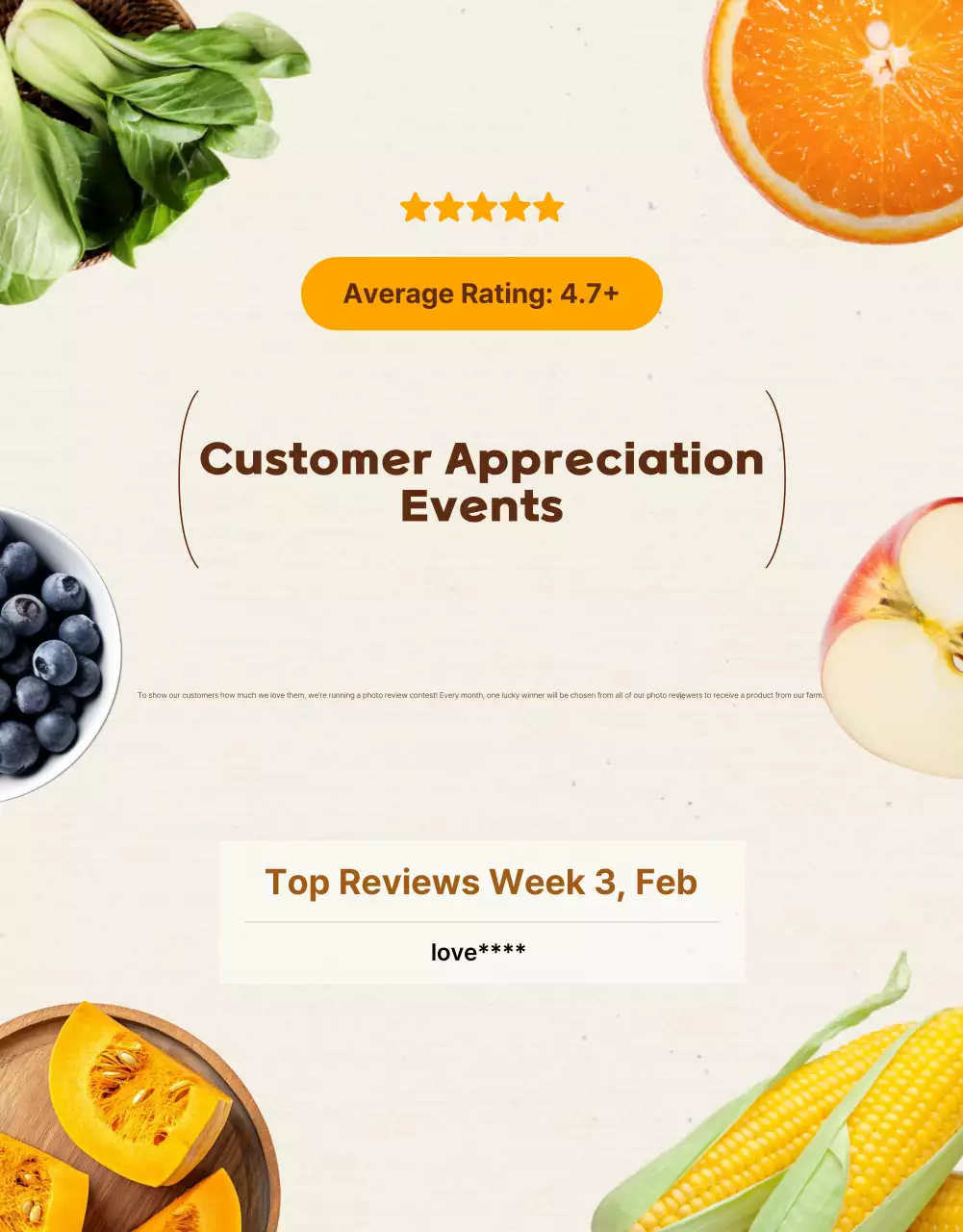 Quảng cáo sản phẩm nông nghiệp truyền thống Brown