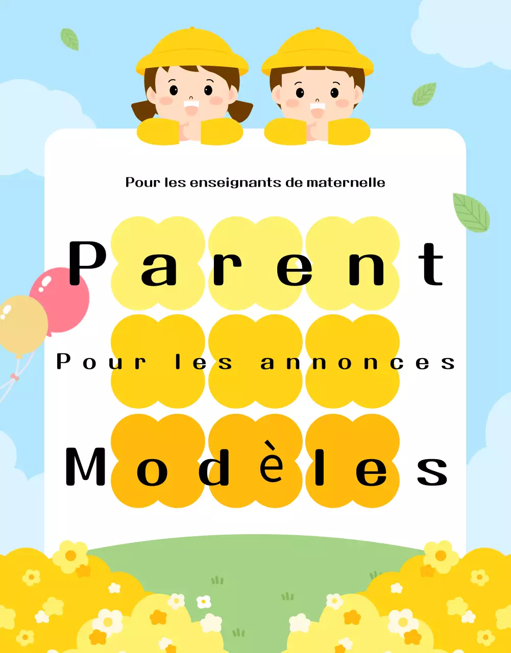 Guide de formation bleu clair