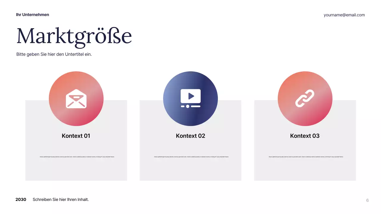 White Abstract Business Plan