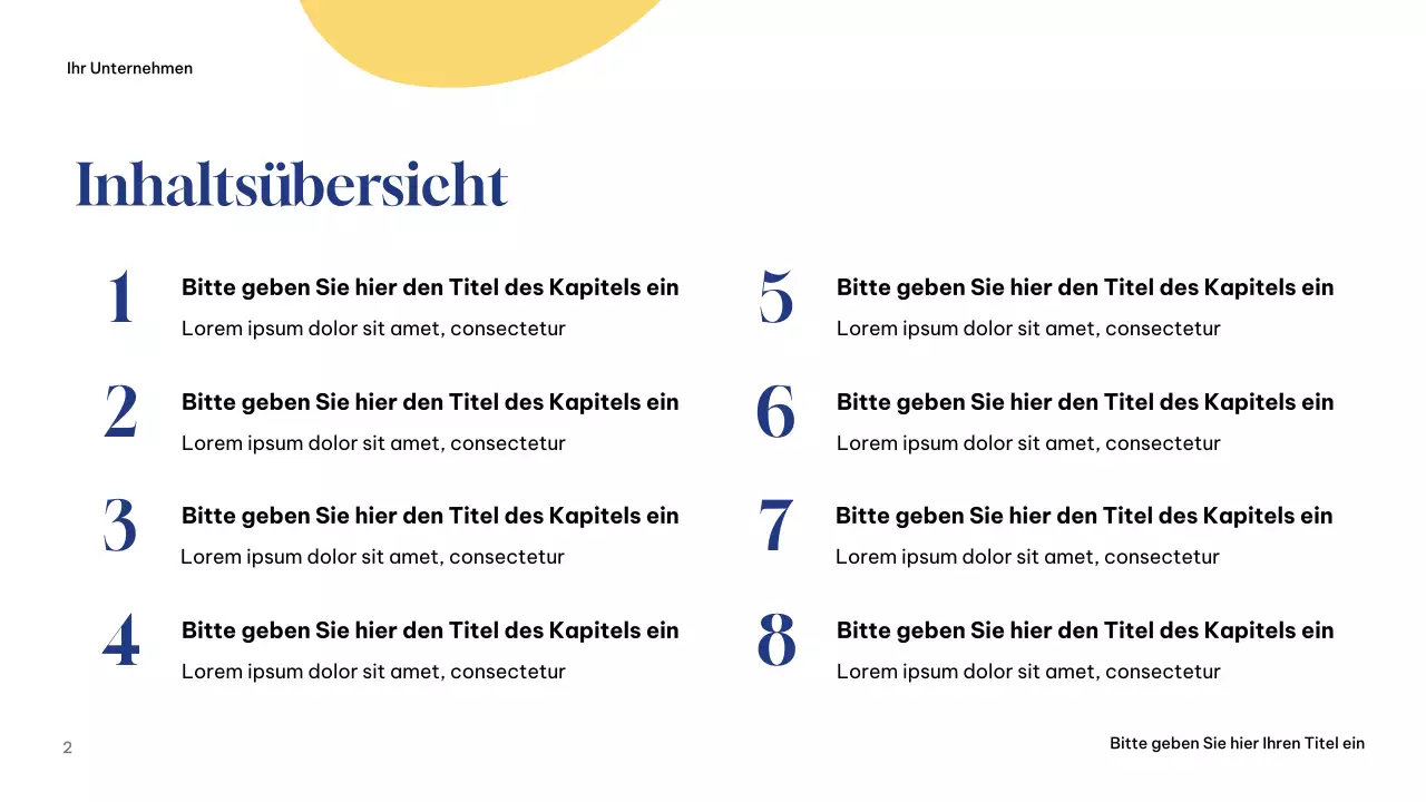 Präsentation der Kampagne Blau Modern