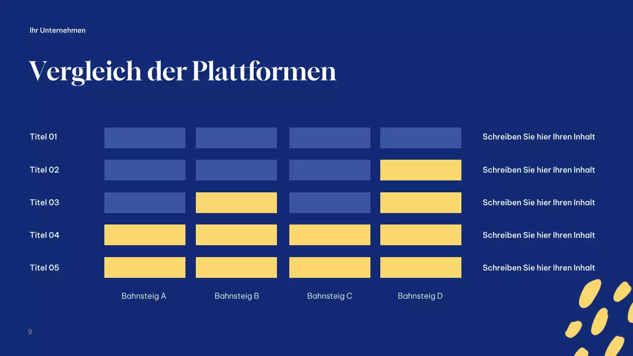 Präsentation der Kampagne Blau Modern