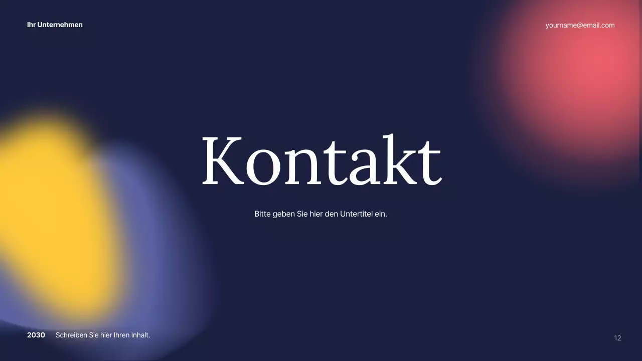 White Abstract Business Plan