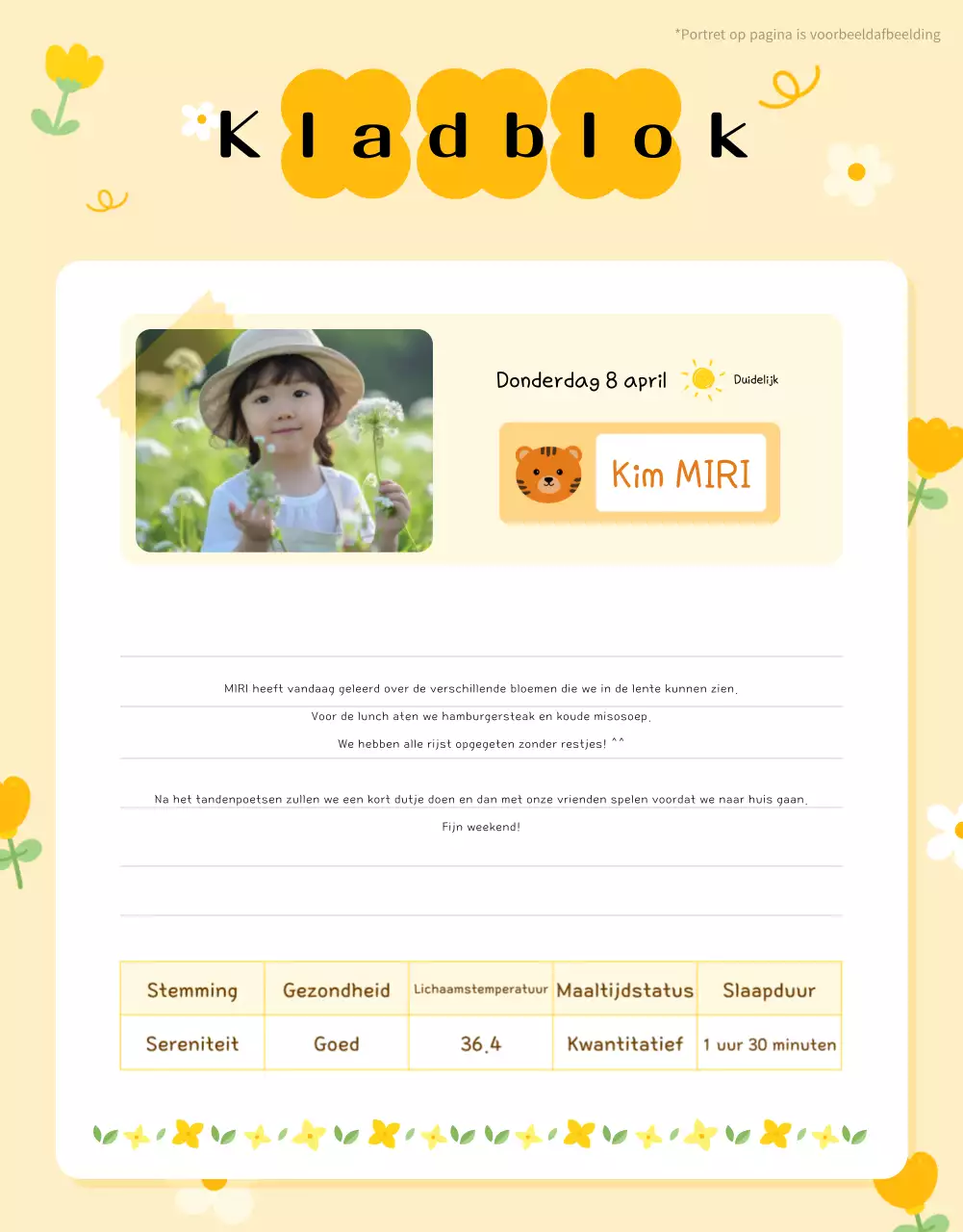 Lichtblauwe trainingsgids