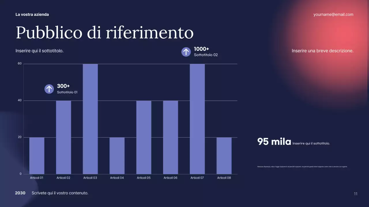 Piano aziendale astratto bianco