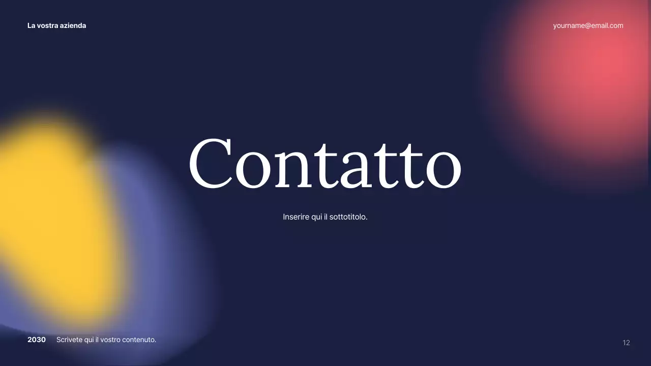 Piano aziendale astratto bianco