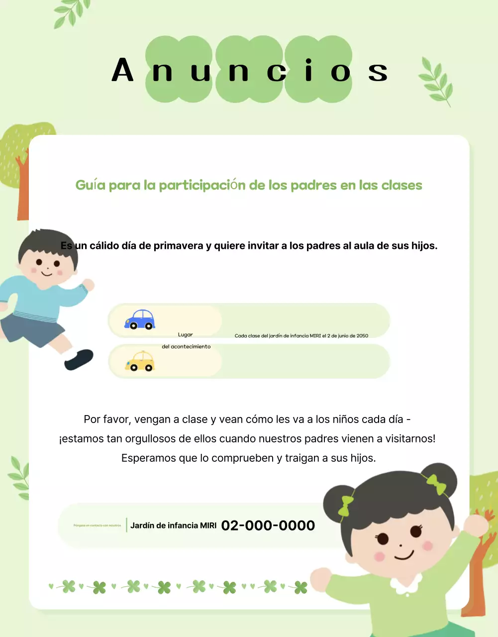 Guía de formación azul claro