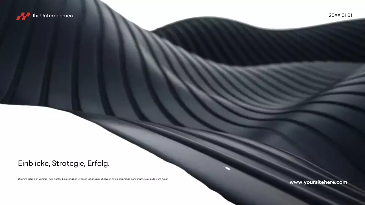 Red Modern Consulting Präsentation