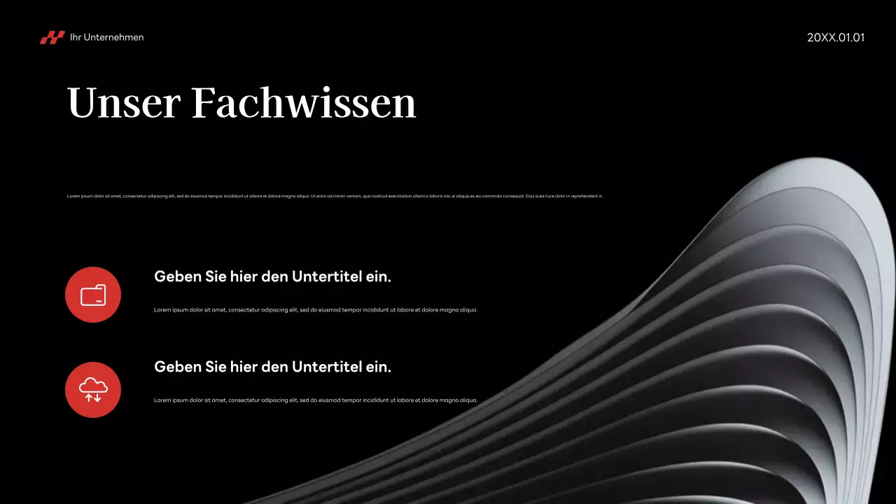 Red Modern Consulting Präsentation