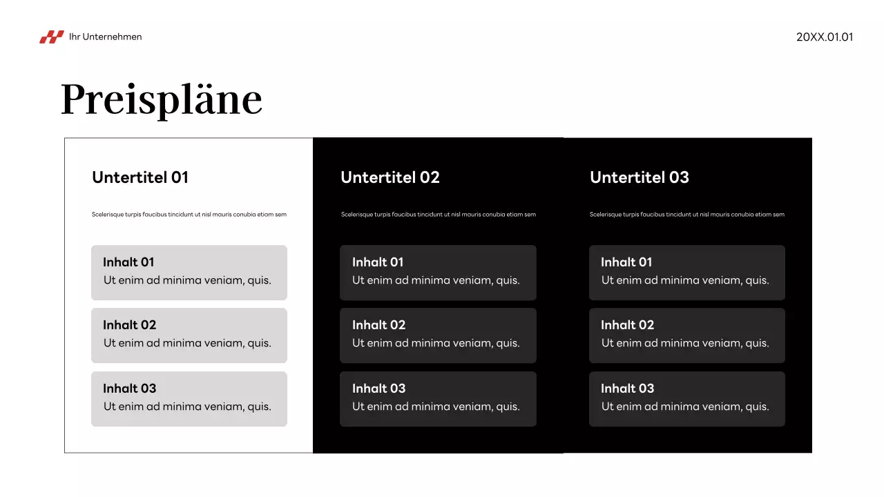 Red Modern Consulting Präsentation