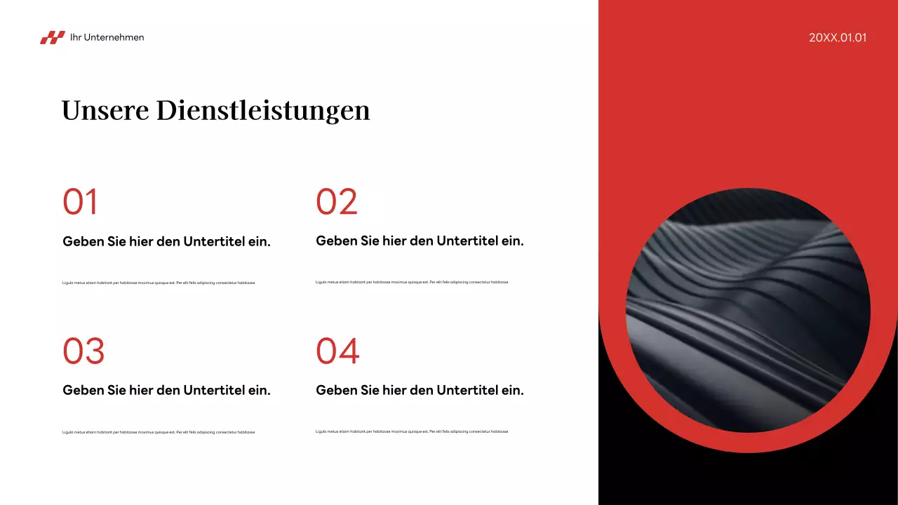 Red Modern Consulting Präsentation