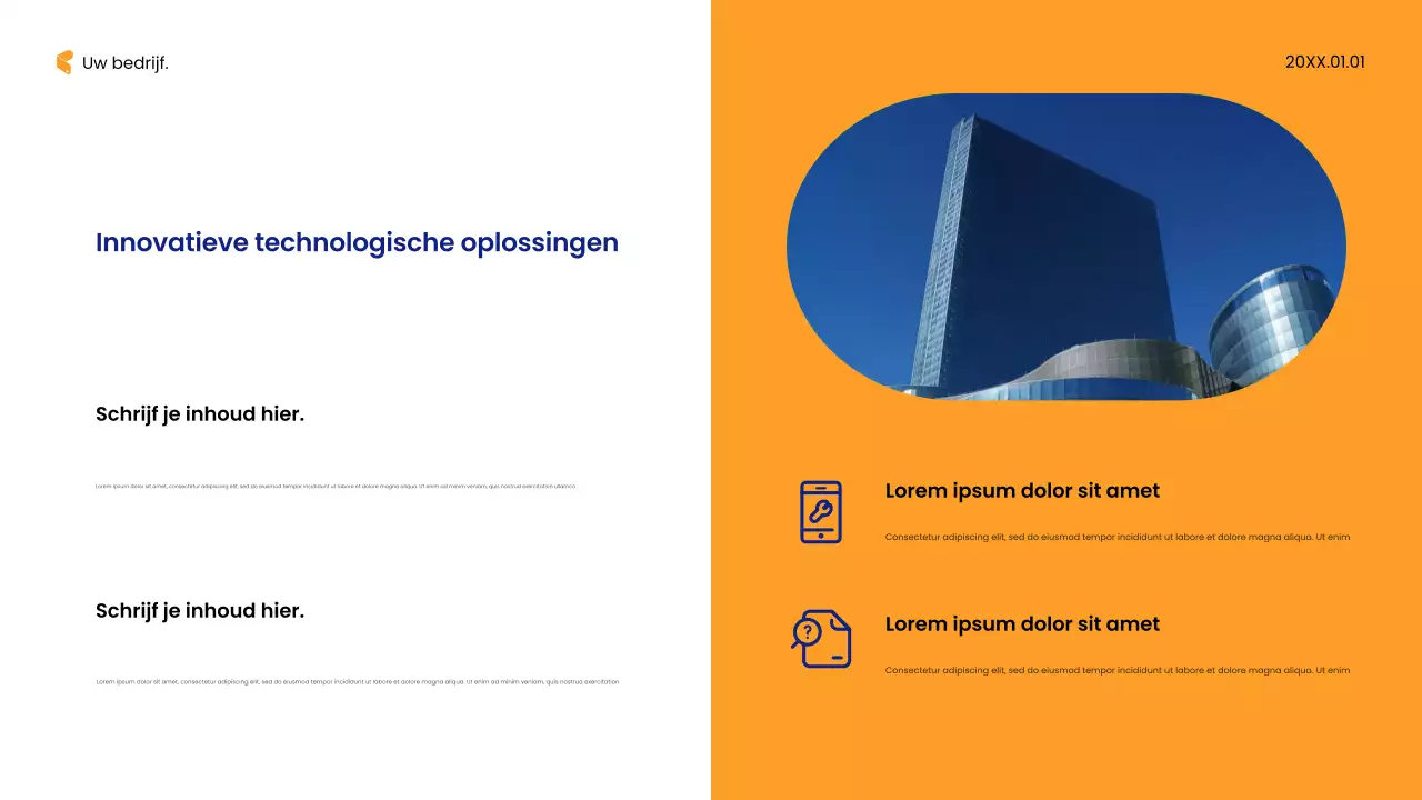 Presentatie Blue Modern Consulting