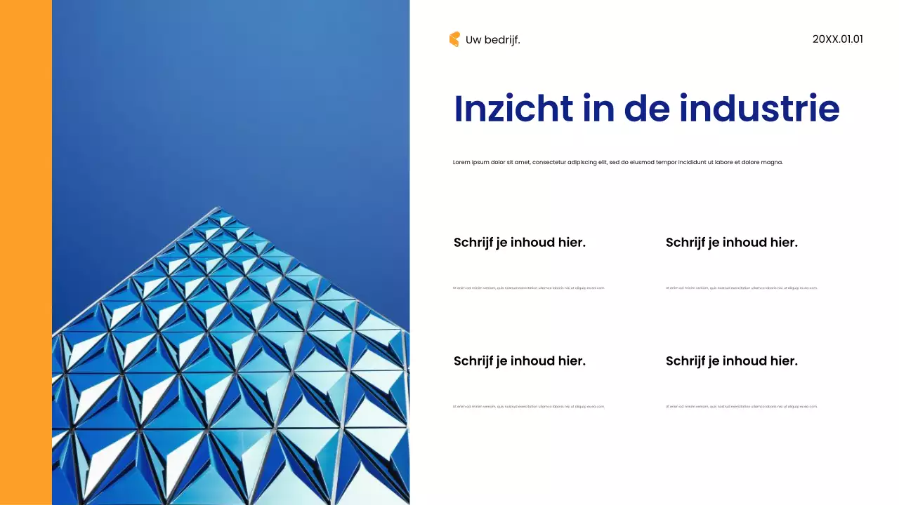 Presentatie Blue Modern Consulting