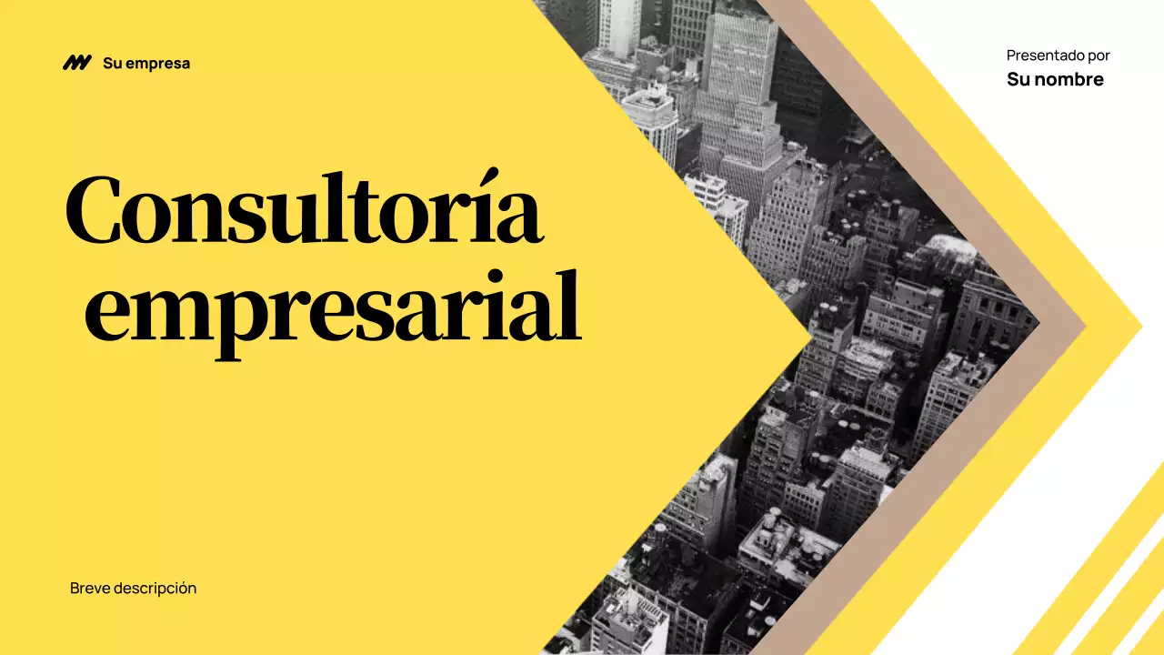 Yellow Modern Business Presentation