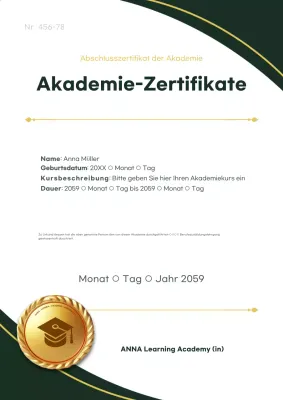 Green Tidy Listing für die Einstellung von Praktikanten