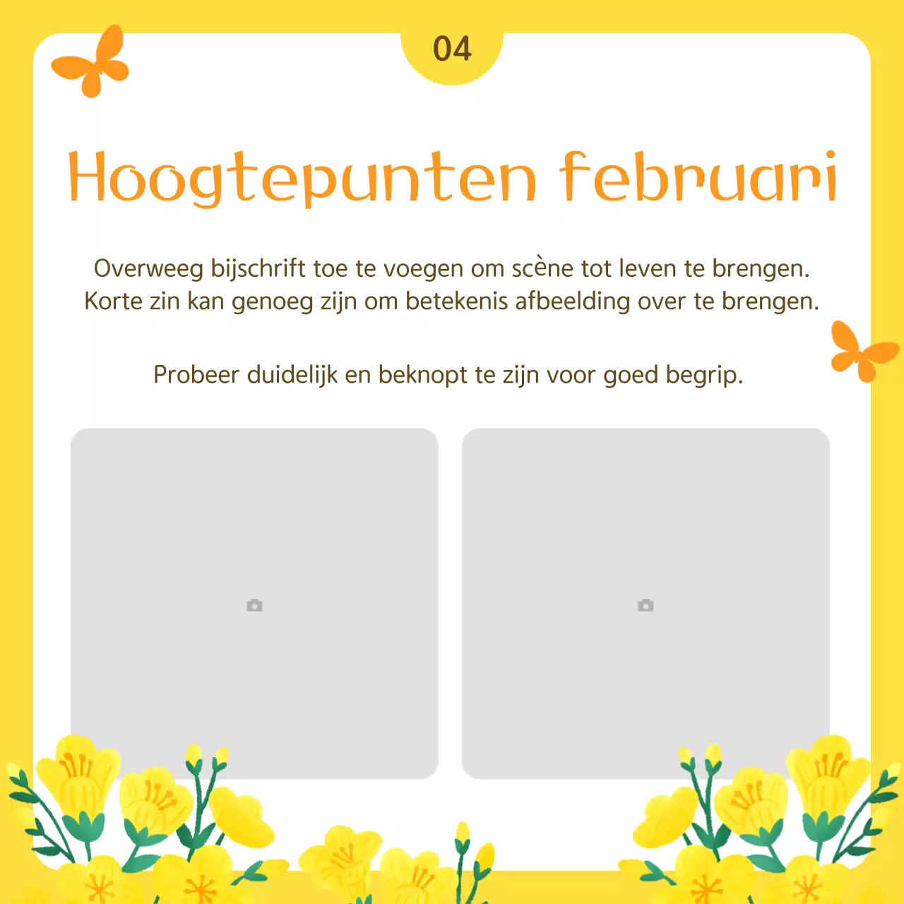 Geel Eenvoudig Public Service Bulletin