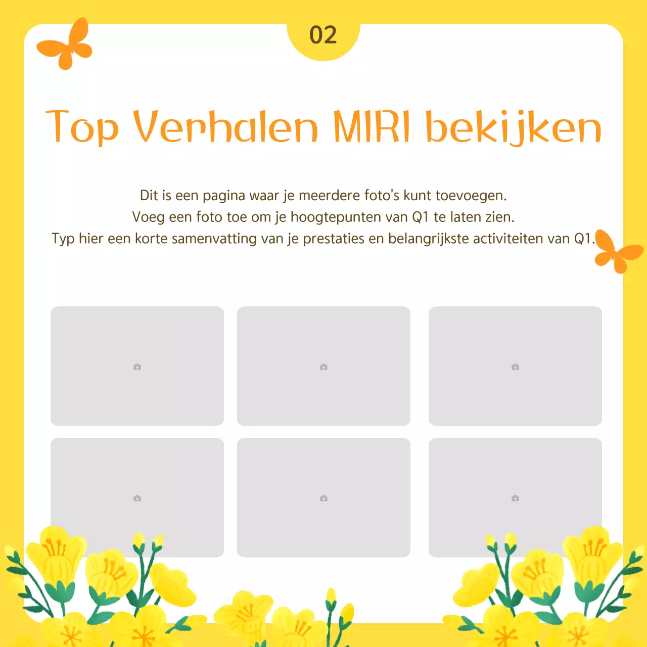 Geel Eenvoudig Public Service Bulletin