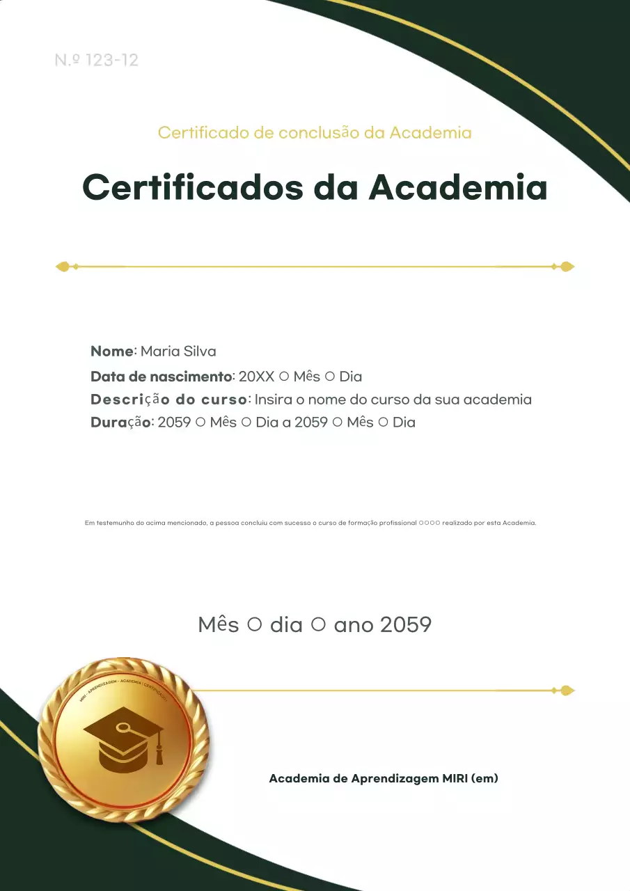 Lista de recrutamento de estagiários da Green Tidy