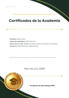 Lista de contratación de becarios de Green Tidy