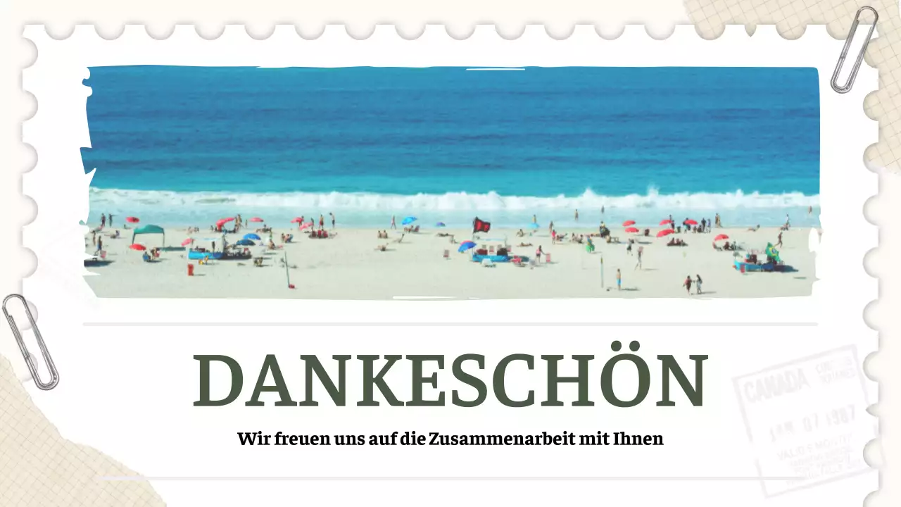 grünes rustikales Reiseangebot