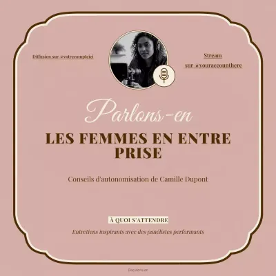 Message promotionnel pour la Journée de la femme Message podcast