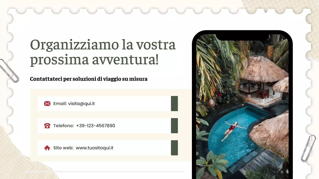 promozione viaggio verde rustico