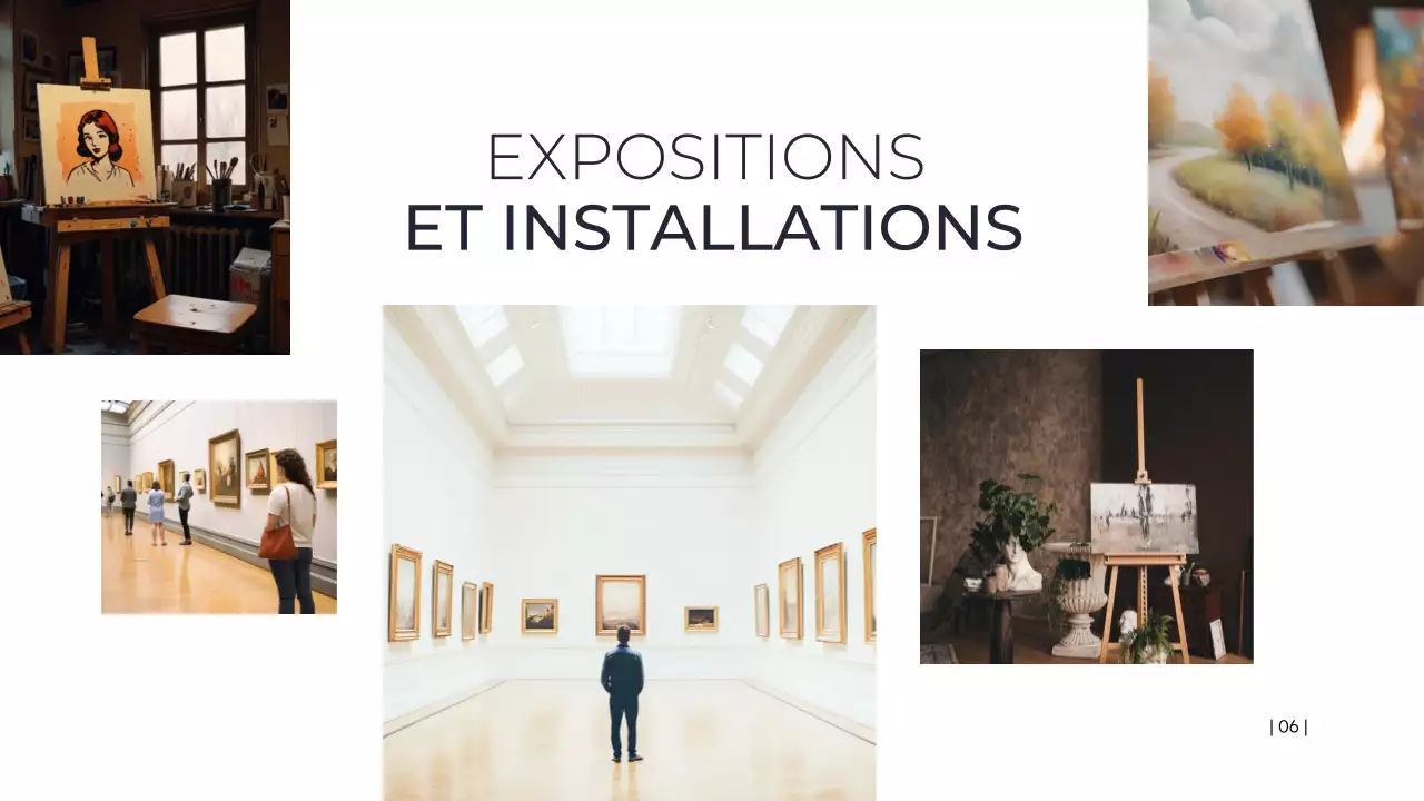 présentation de l'art minimal noir