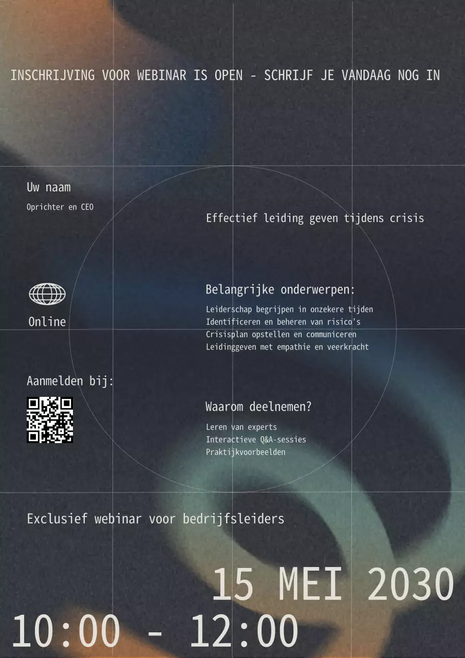 Black Modern Leiderschap Registratie