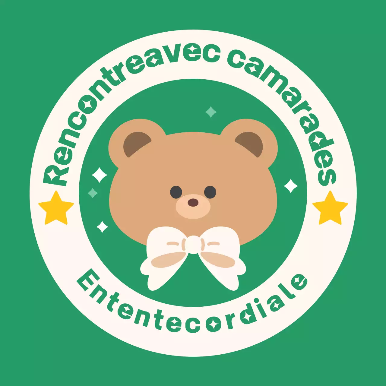 Autocollants de personnages avec de jolies illustrations d'animaux