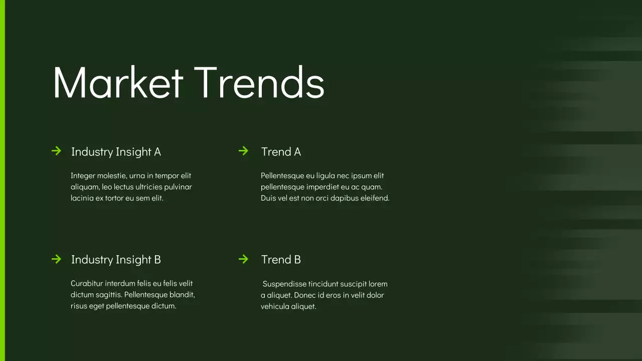 Green Modern Content Marketing Strategy Presentation