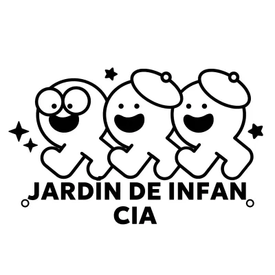 Logotipo educativo de un simpático personaje