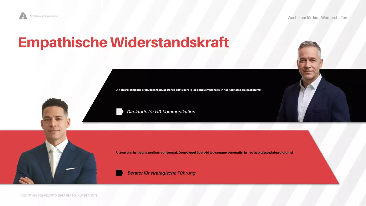 red professional business webinar ankündigung