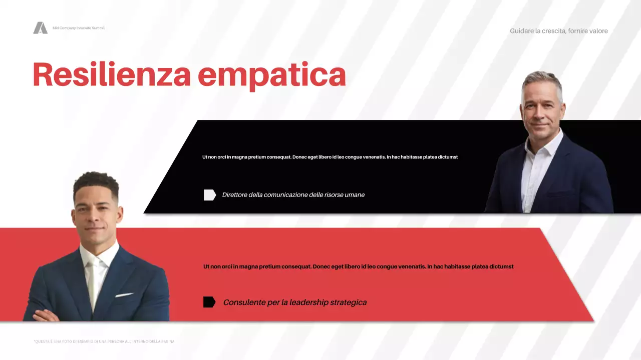 annuncio webinar professionale rosso