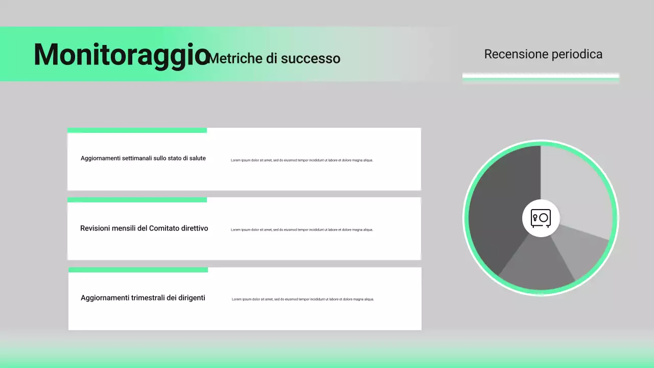 verde nero semplice dare il via agli affari