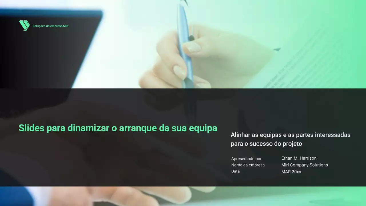 green black simple kick off business