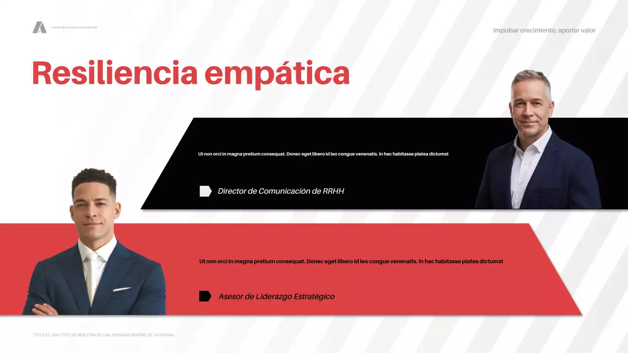 anuncio del seminario web de red professional business