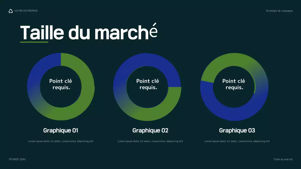 plan de marketing vert moderne