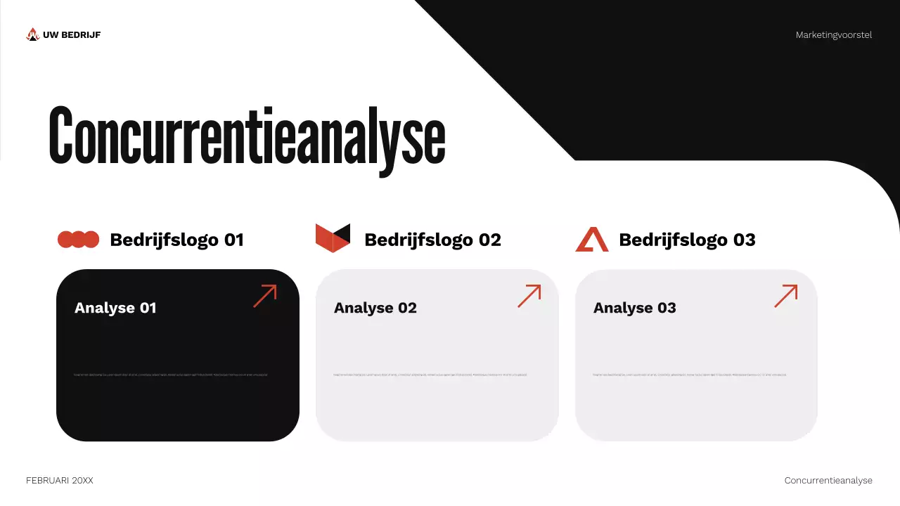document marketingvoorstel rode geometrie