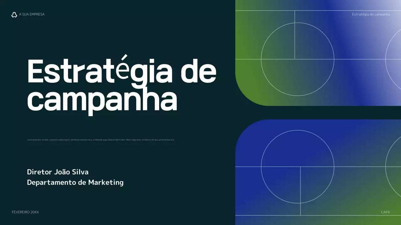 plano de marketing verde moderno