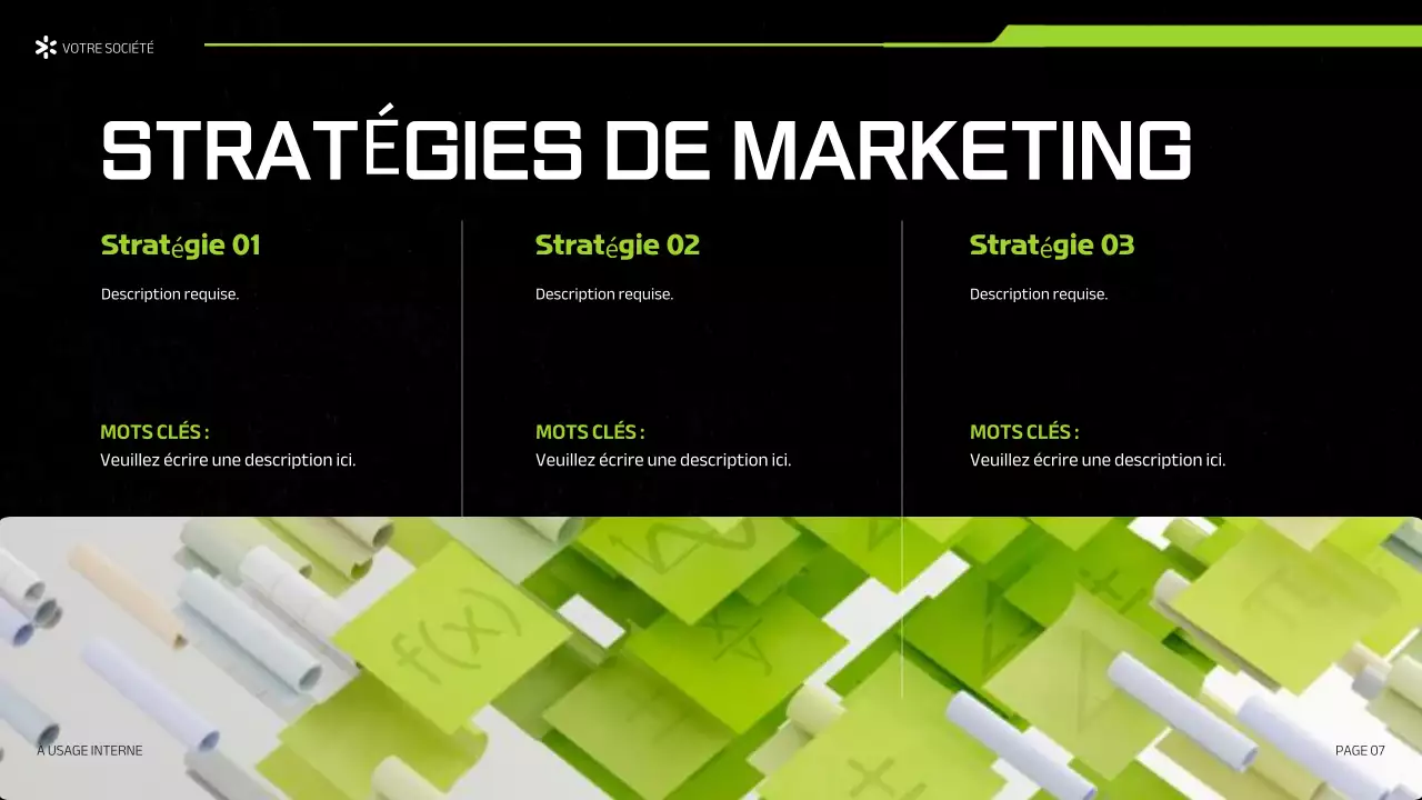 présentation du marketing vert et audacieux