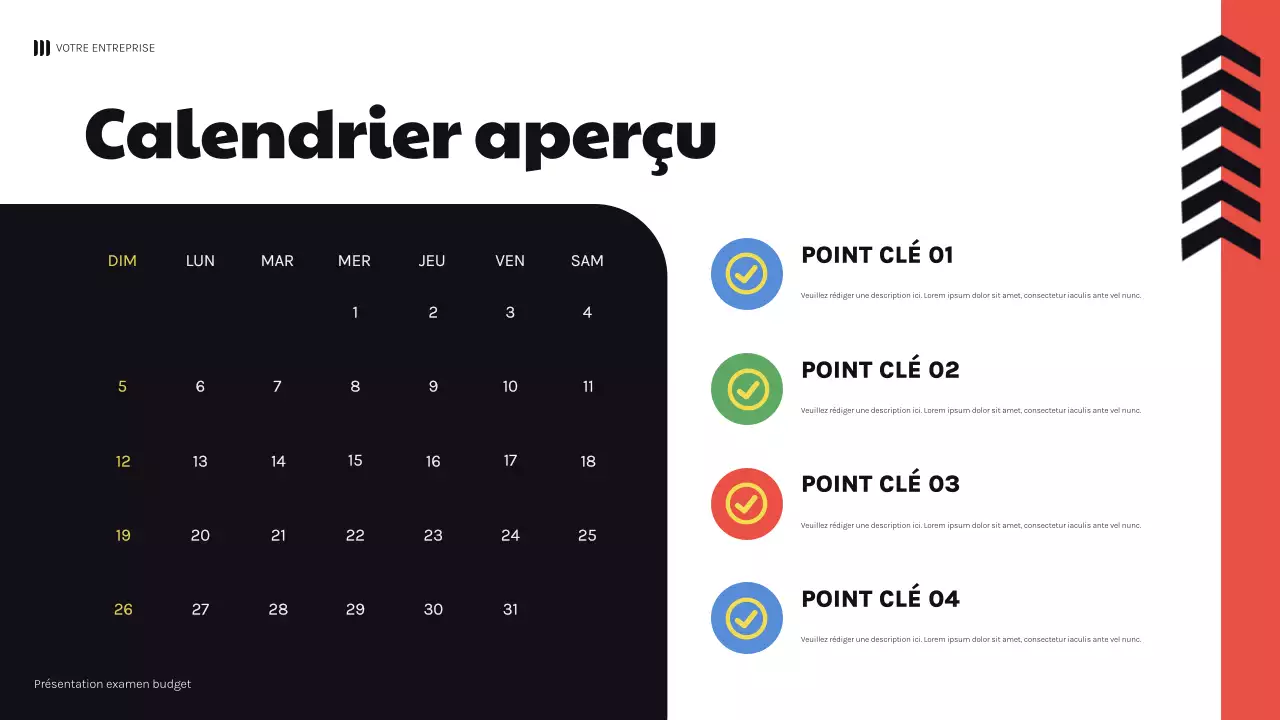 présentation géométrique noire et audacieuse de la finance