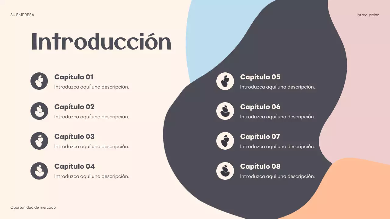 resumen beige presentación de propuestas de marketing