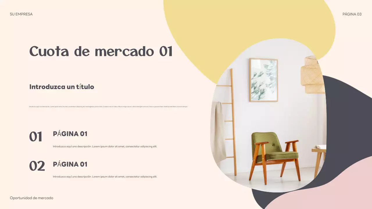 resumen beige presentación de propuestas de marketing