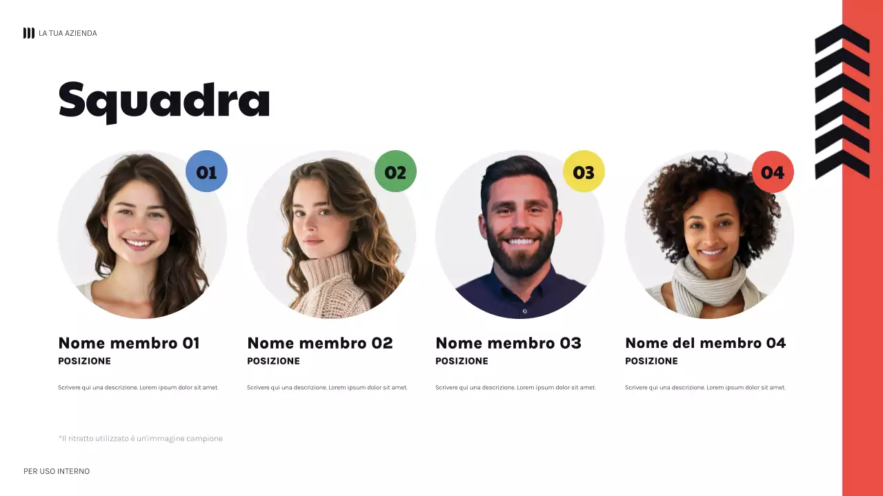 nero grassetto geometrico finanza presentazione