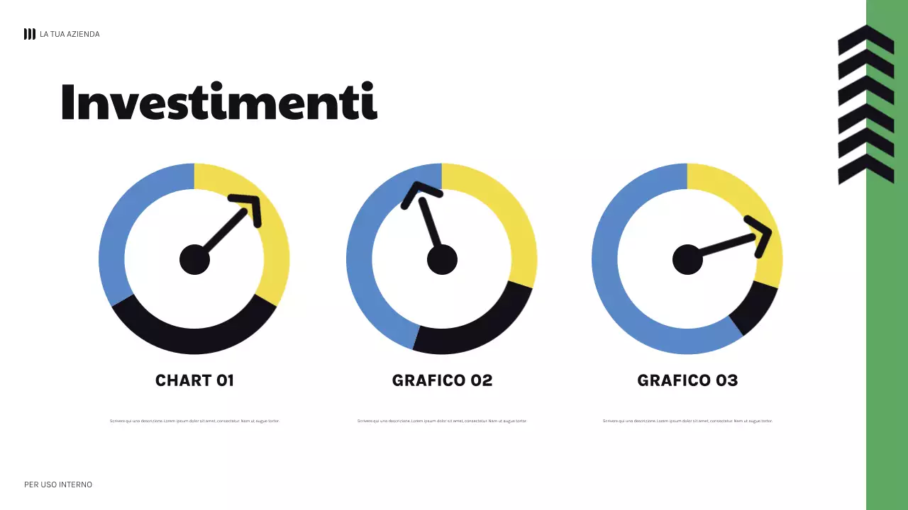 nero grassetto geometrico finanza presentazione