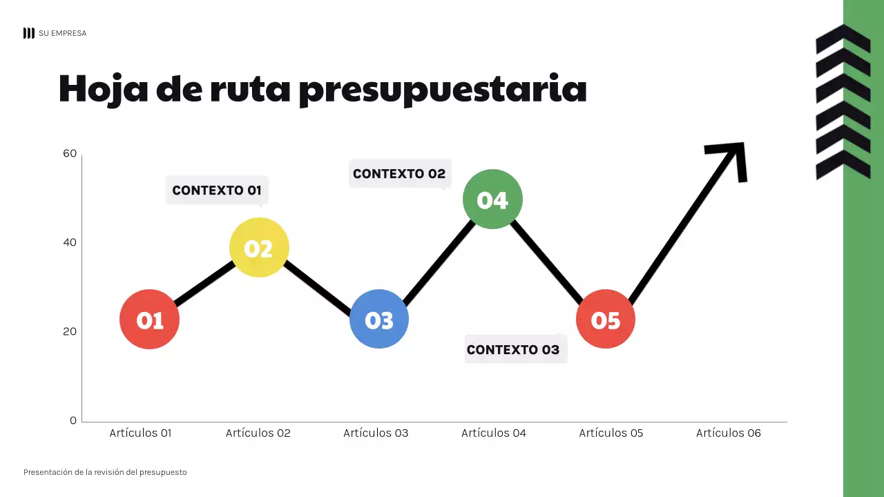 negro negrita geométrica finanzas presentación