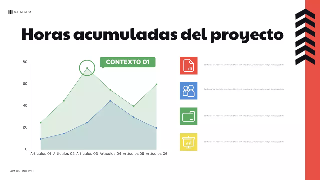 negro negrita geométrica finanzas presentación