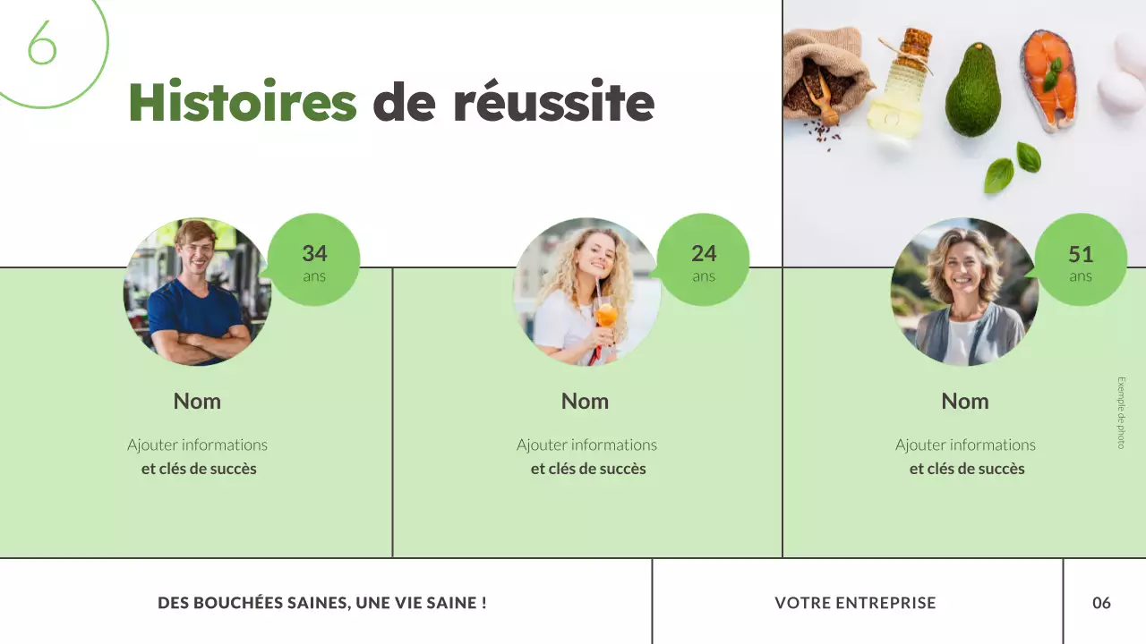 Suivi de l'alimentation verte et moderne