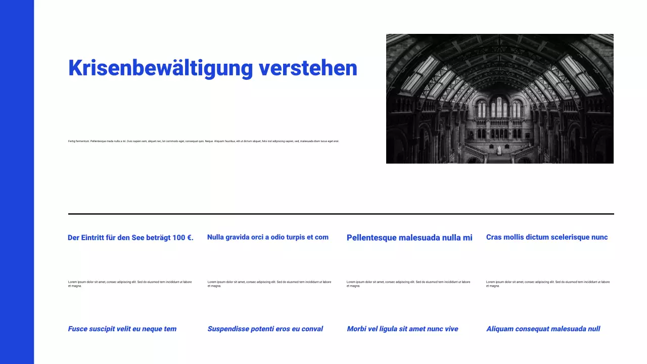 Weiß-blaue Webinar-Präsentation