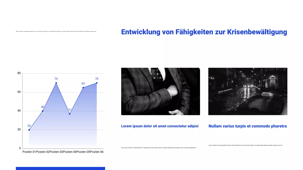Weiß-blaue Webinar-Präsentation